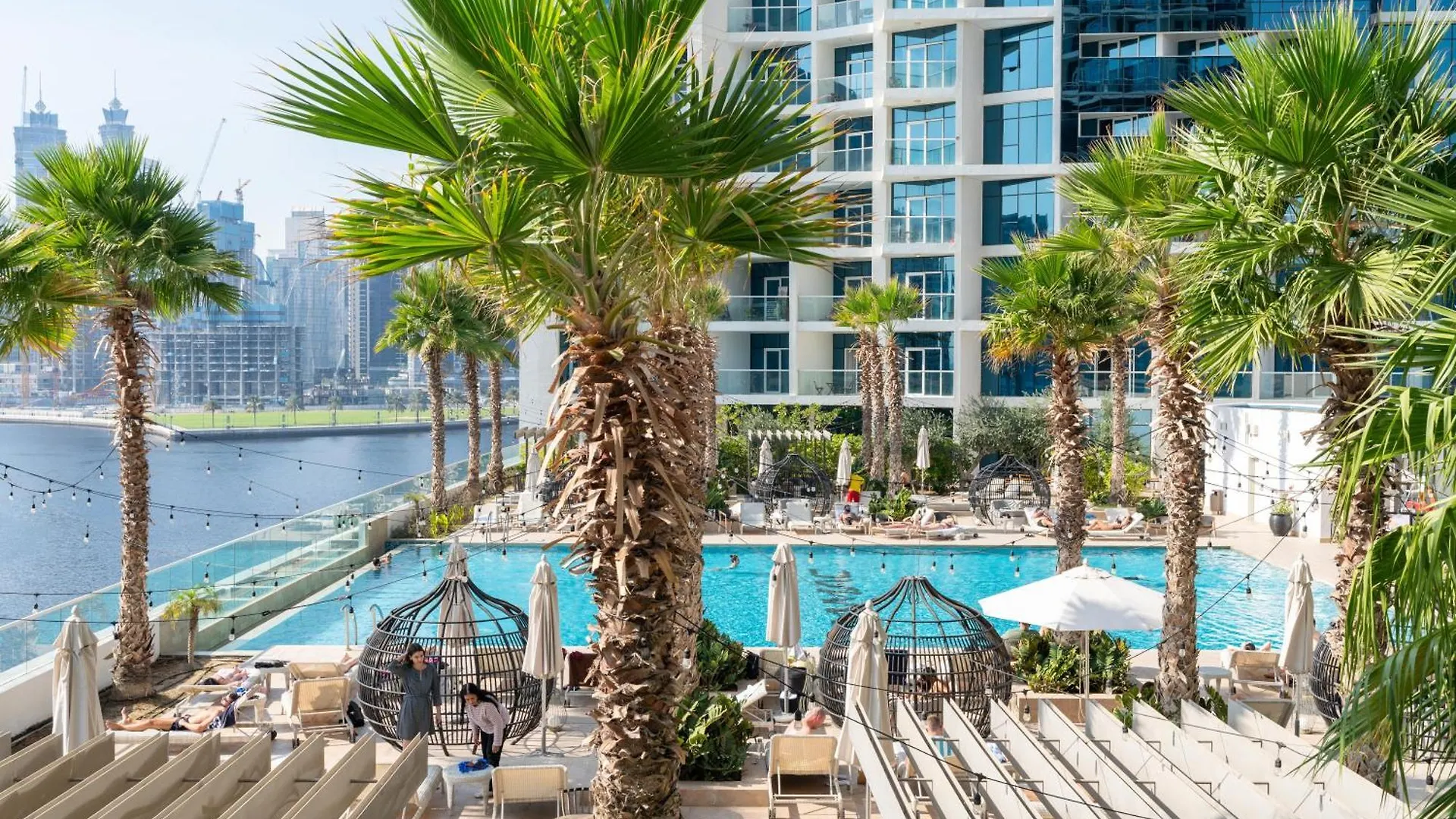 Apartmán Mystic - Damac Maison Prive Tower A Dubaj