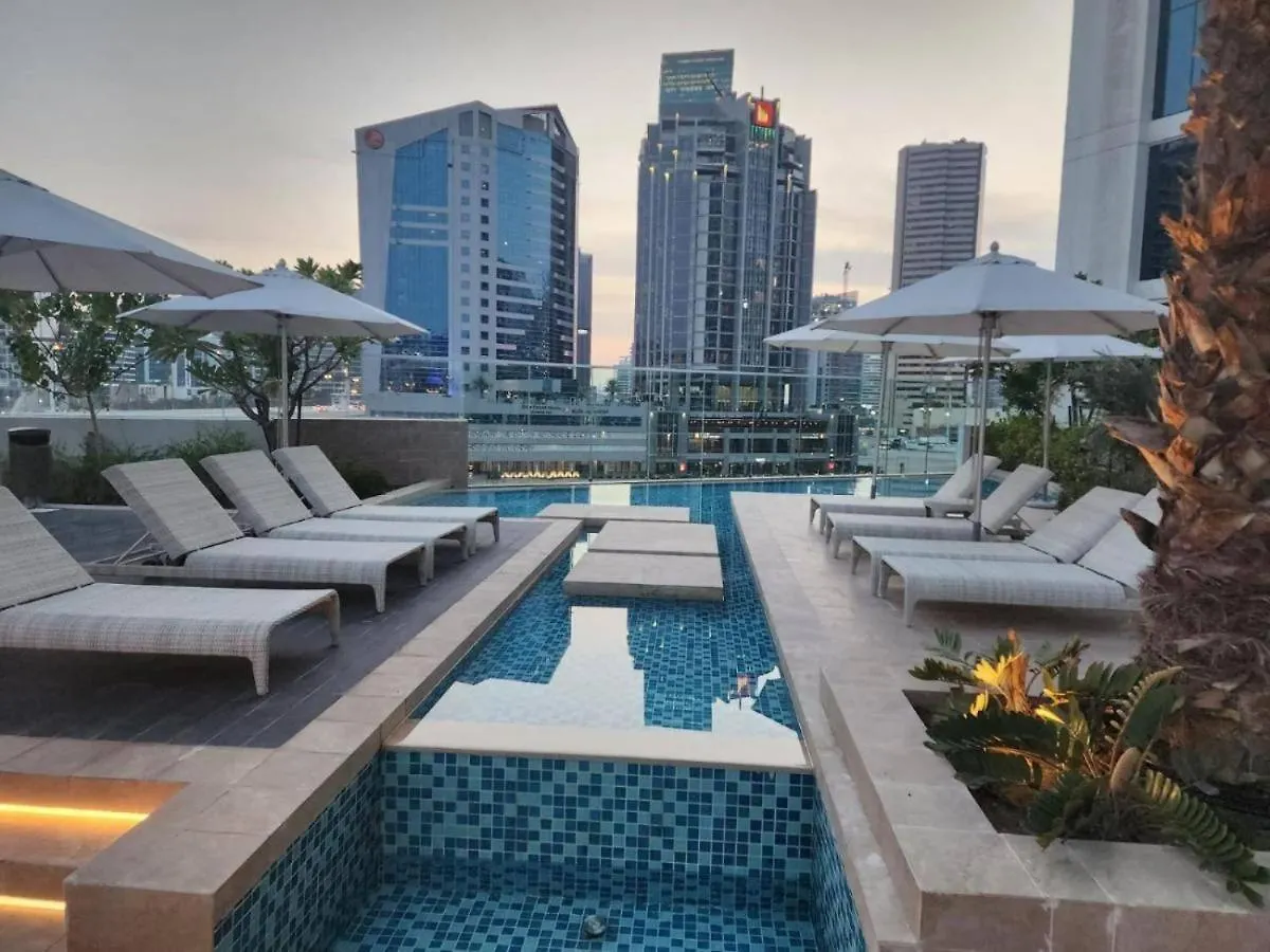 Apartmán Mystic - Damac Maison Prive Tower A Dubaj Spojené arabské emiráty